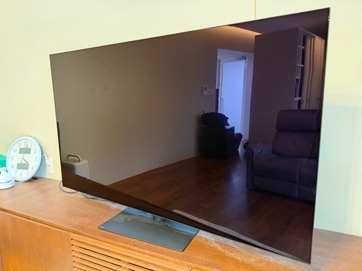【美品・使用少】SHARP 65インチ有機ELテレビ｜2024年購入｜別荘利用｜85,000円｜宮古島