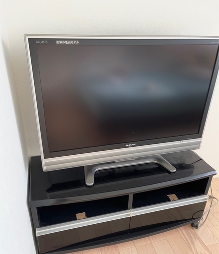 シャープ AQUOS LC-37ES50（37インチ）テレビ＋純正スタンドセット