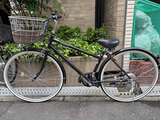 美品27インチ　変速付自転車