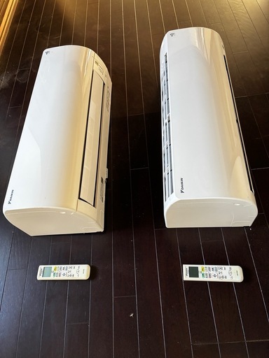 【中古】エアコン (6畳用) × 2台 DAIKIN