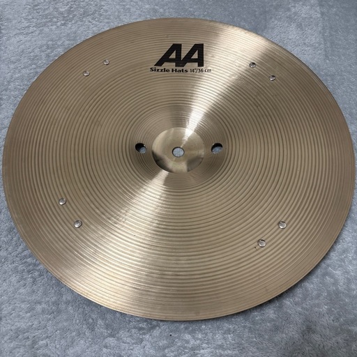 SABIAN AA ハイハット 美品 シズル付き ケース付き