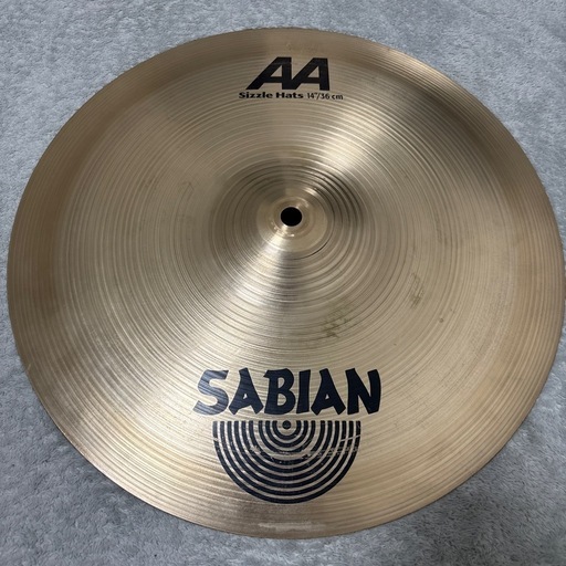 SABIAN AA ハイハット 美品 シズル付き ケース付き
