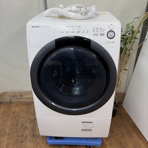 【?買取市場 6ヶ月保証 ジモティー限定特別価格】R307 ☀️ SHARP / シャープ ドラム式洗濯乾燥機  [洗濯7.0kg /