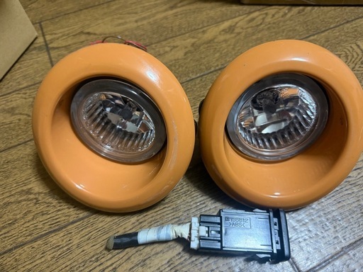 L235Sエッセ純正オプション フォグランプ 左右セット