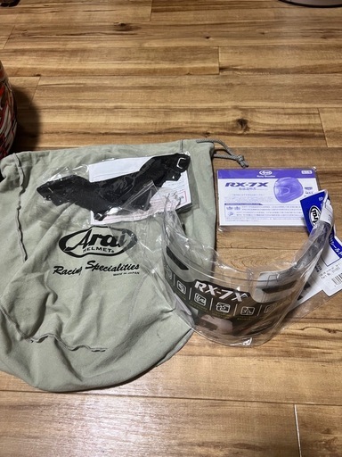 アライ　arai RX7X HAGA 中古　美品