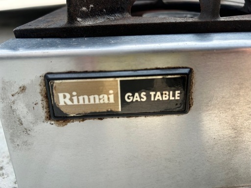 Rinnai ガスコンロ rsb-306sv 調理器具　業務用　3口