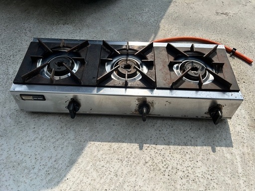 Rinnai ガスコンロ rsb-306sv 調理器具　業務用　3口