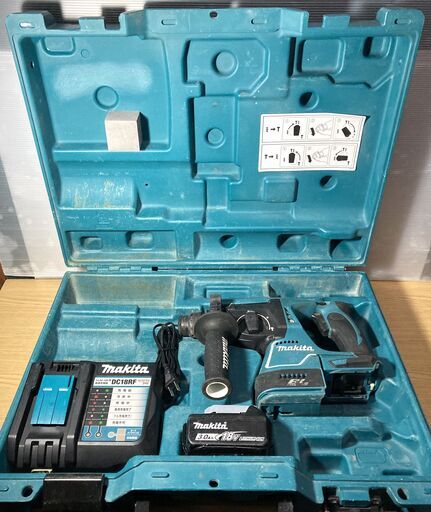 makita マキタ　24mm充電式ハンマドリル　HR242D　18V 3.0Ah　バッテリー1個