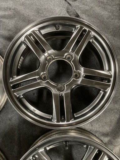 【取引中】SUZUKI スズキ ジムニー JB23 純正 16インチ アルミホイール 4本 16x5.5J +22 5H 139.7 