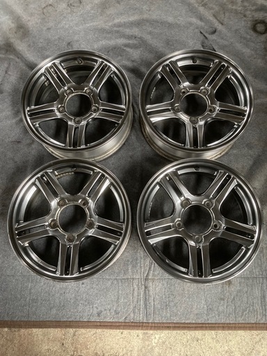 【取引中】SUZUKI スズキ ジムニー JB23 純正 16インチ アルミホイール 4本 16x5.5J +22 5H 139.7 