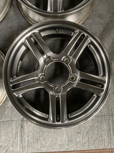 【取引中】SUZUKI スズキ ジムニー JB23 純正 16インチ アルミホイール 4本 16x5.5J +22 5H 139.7 