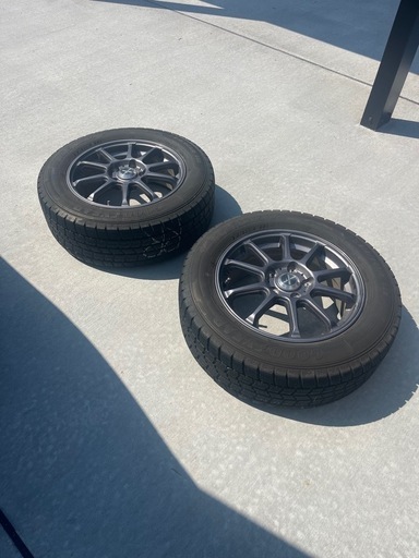 【早い者勝ち交渉あり】グッドイヤー(GOODYEAR) スタッドレス 215/60R16  ICE NAVI 7 タイヤホイール付き4