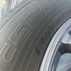 【早い者勝ち交渉あり】グッドイヤー(GOODYEAR) スタッドレス 215/60R16  ICE NAVI 7 タイヤホイール付き4本セット  の画像