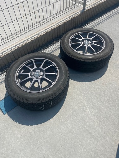 【早い者勝ち交渉あり】グッドイヤー(GOODYEAR) スタッドレス 215/60R16  ICE NAVI 7 タイヤホイール付き4