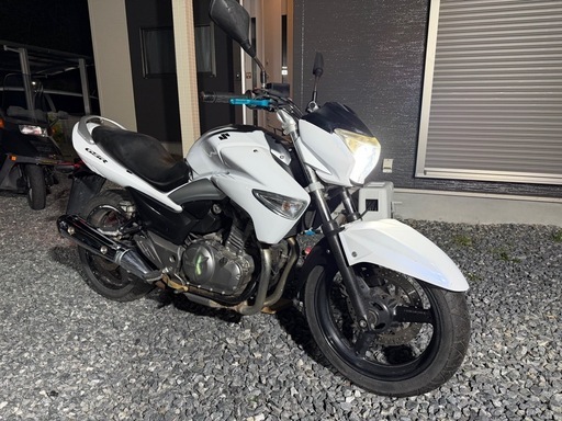 スズキ GSR250 実働書類鍵付き バッテリー交換済み 練習用に
