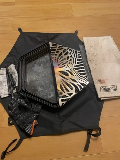 六角形のおしゃれな焚き火台