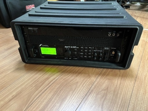 AXE-FXⅡ　＆KORG　pitch　black＆SKBケースの3点セット