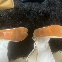 力王足袋　　　ホワイト足袋　27センチの画像