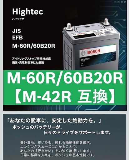 車バッテリー新品未使用