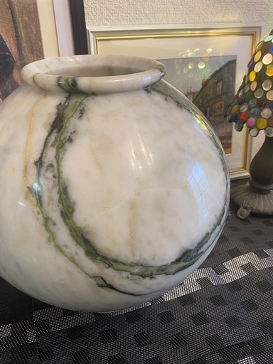 天然石 花器