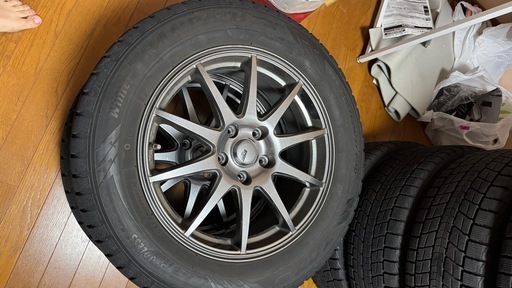 17インチ スタッドレス ホイール付き 4本セット