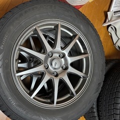 17インチ スタッドレス ホイール付き 4本セットの画像