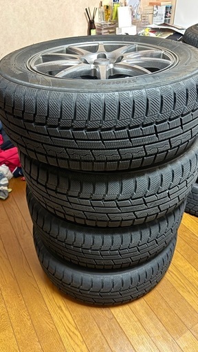 17インチ スタッドレス ホイール付き 4本セット