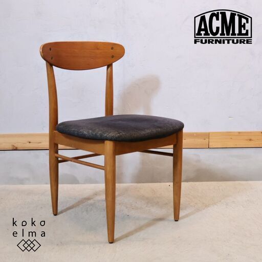 ACME FURNITURE(アクメファニチャー)アメリカの60年代を再現したTRESTLES(トラッセル)ダイニングチェアです。ブルックリンスタイルや西海岸スタイルなどカッコいいインテリアに！