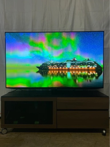 【成約済み】【12ヶ月保証/美品/新品約16万】SHARP 4K有機ELテレビ 4T-C55GQ3 2025年製 55V