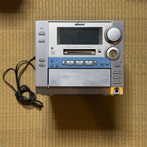 Victor ビクター CA-MX5MD ミニコンポ MD/CD 3CDチェンジャー リモコン付
