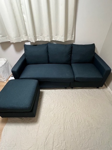 【くぅ様専用】楽天購入　3人掛けソファ