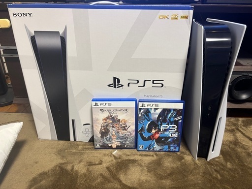PS5 本体  ゲームソフト２本セット