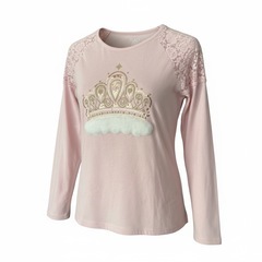 【新品未使用】キッズ　日本未発売　ガールズ長袖Tシャツ　150cmの画像