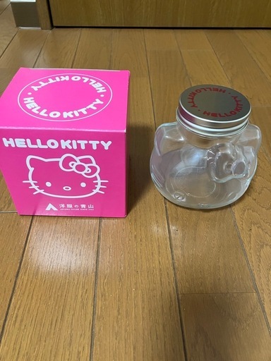 キティちゃんのガラス瓶 (ろこ) 武庫之荘のその他の中古あげます・譲り