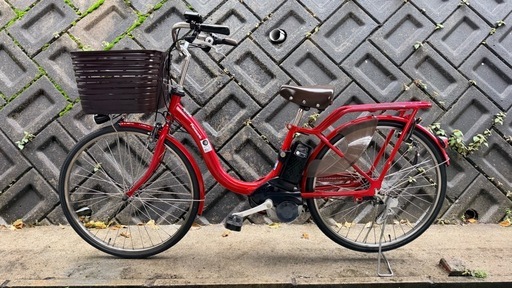 電動自転車 中古 ママチャリ パナソニック バッテリー16ah