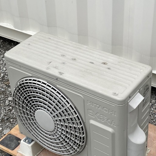 取付け可 ! !◇日立 エアコン 8畳用 2019年製 単相100V 白くまくん ソフト除湿RAS-AJ25③ 洗浄済み ! 保証付き