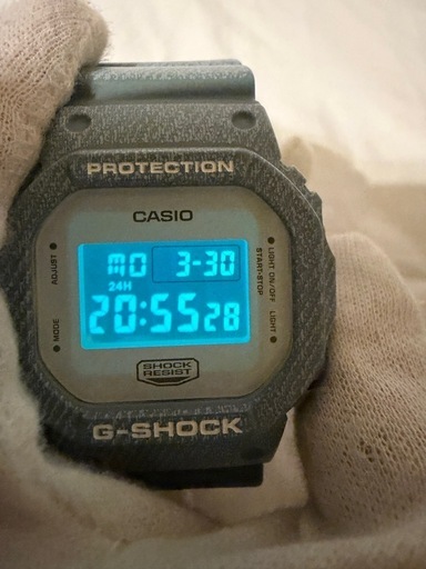 未使用　美品　G-SHOCK DW-5600DC デニムカラー