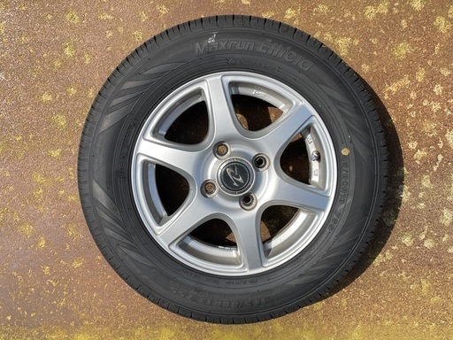 軽自動車用ノーマルタイヤとアルミホイール4本セット