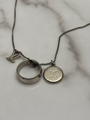 最安値✨Louis Vuitton リングネックレス モノグラム M62485
