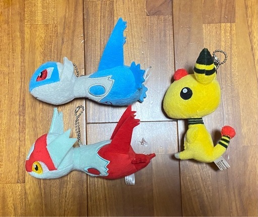 本日か明日お取引可能な方限定価格！【希少・新品未使用】ポケモン petit ラティオス ラティアス デンリュウ マスコットセット