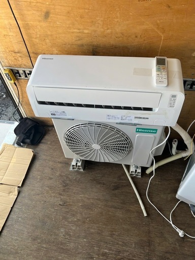 取り付け工事込み金額  6畳-8畳用Hisense エアコン Sシリーズ HA-S22D-W 2021年