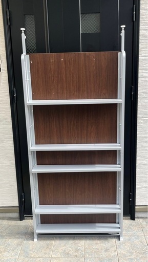 突っ張り式パーテーション 本棚