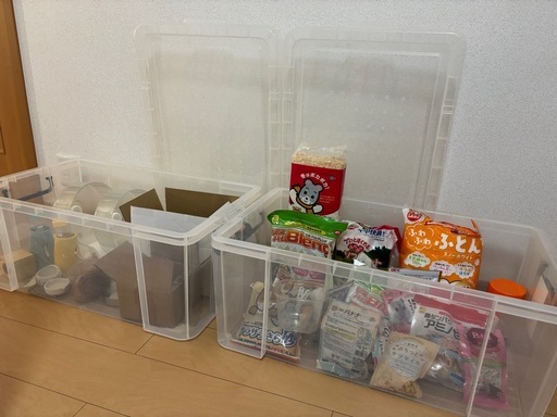 小動物・ハムスター飼育用品  2匹分