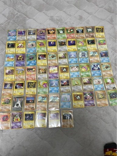 ポケモンカード旧裏まとめ売り マーク無し多数 66枚セット