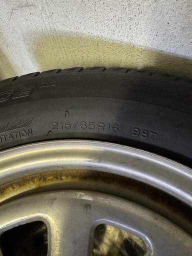 値下げ　215-65R16