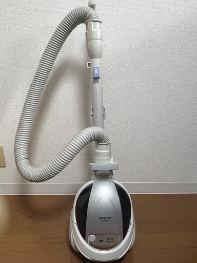 HITACHI 日立 紙パック式掃除機 クリーナー グレー CV-PA9