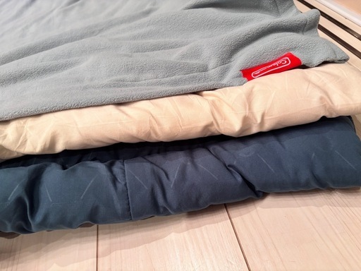 【美品　2個セット】 Coleman マルチレイヤースリーピングバッグ 寝袋 シュラフ 三層
