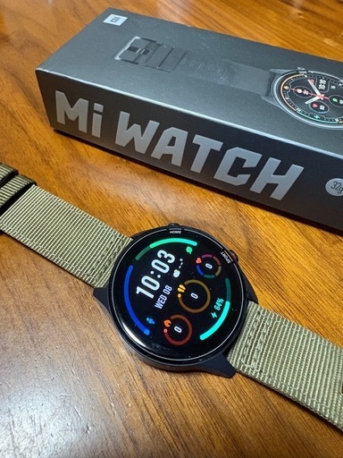 ★Xiaomi  MI WATCH（スマートウォッチ　初めての方におすすめです）★