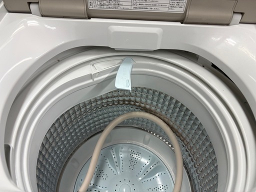 【AQUA】全自動洗濯機 5.0kg AQW-GS50J ガラストップ 2021年製