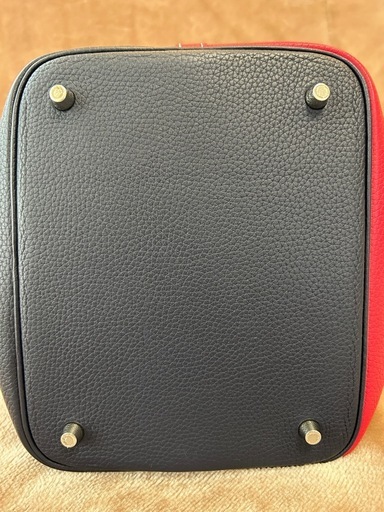エルメスHERMESピコタンロックMM刻印D2019年ハンドバッグ ハンドバック トートバッグ トートバックかばんカバン鞄ブルーニュイ
